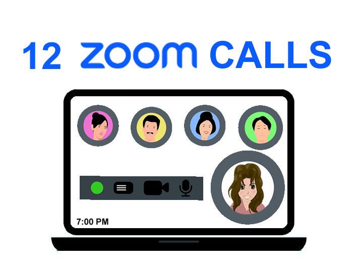 12 Live Interactive Zoom Calls